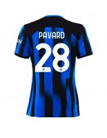 Inter Milan Benjamin Pavard #28 Domácí Dres pro Dámské 2023-24 Krátký Rukáv